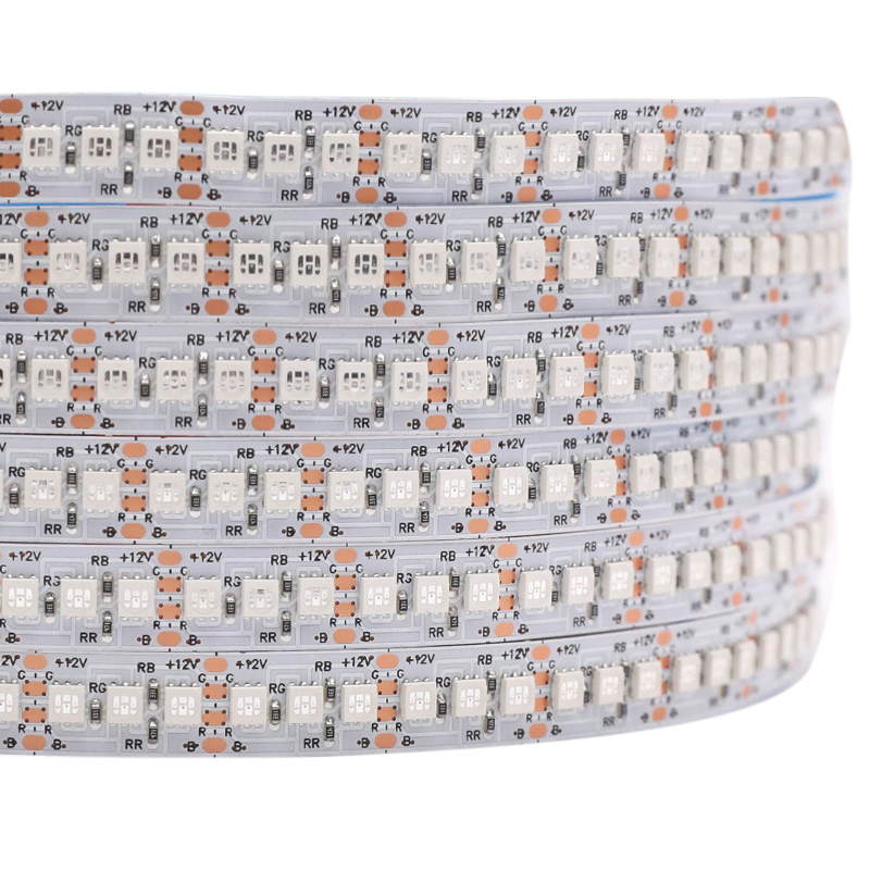 12V 10mm 3535 RGB LED Strip Densest 180 Per Meter 12V 10mm 3535 RGB LED Strip Densest 180 Per Meter